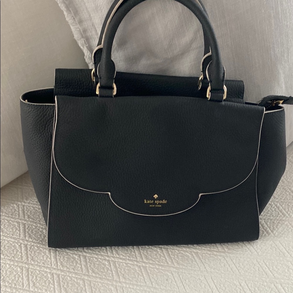 Kate Spade Black Leather Handbag